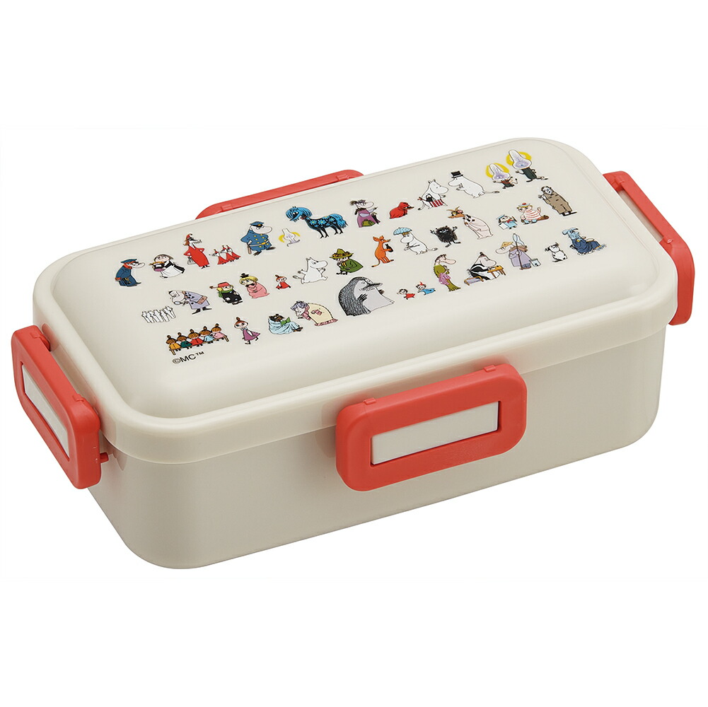 ムーミン 80年代風　お弁当箱 スリム 一段 ランチボックス 530ml画像