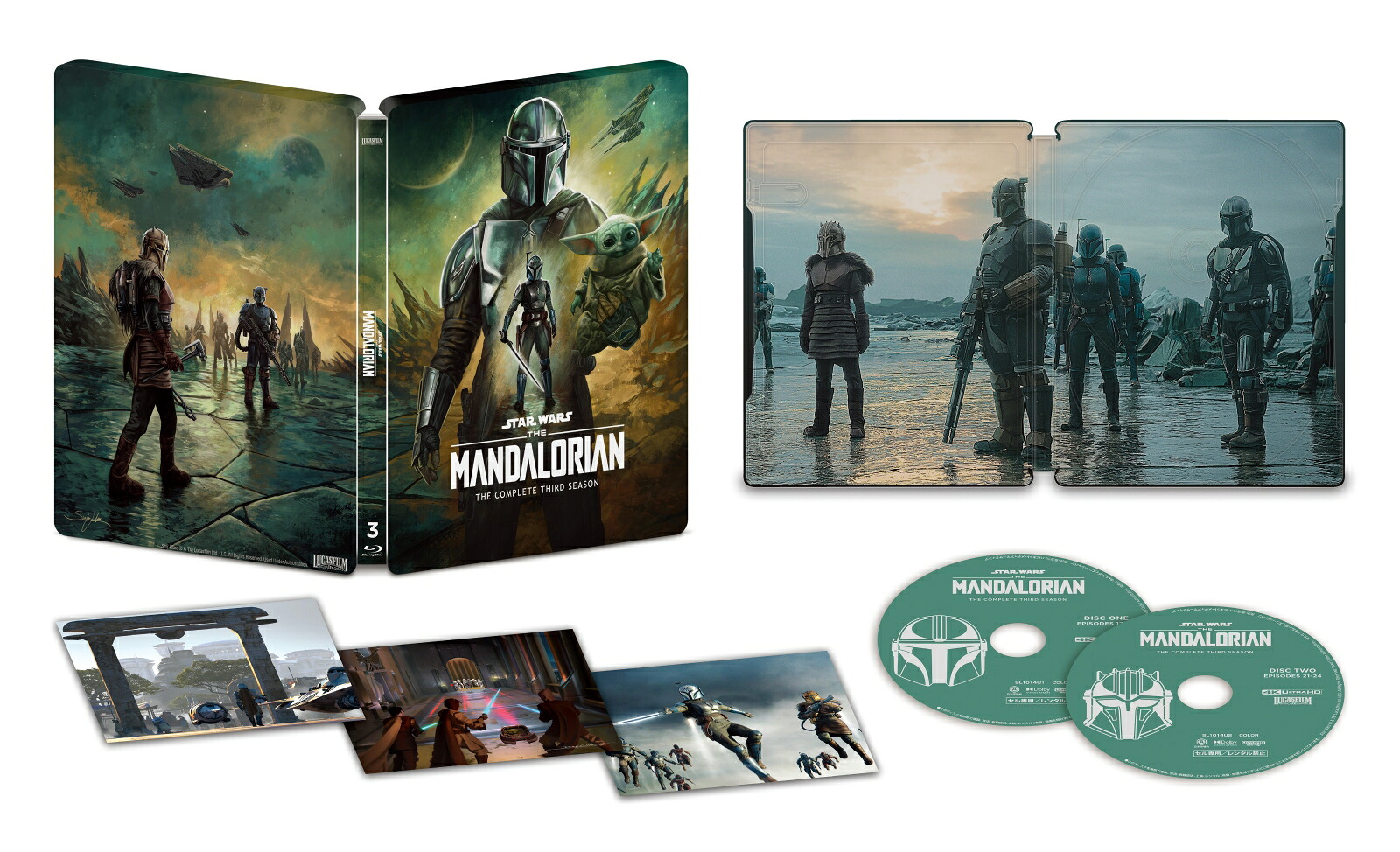 マンダロリアンシーズン34KUHDコレクターズ・エディションスチールブック(数量限定)【4KULTRAHD】[ペドロ・パスカル]