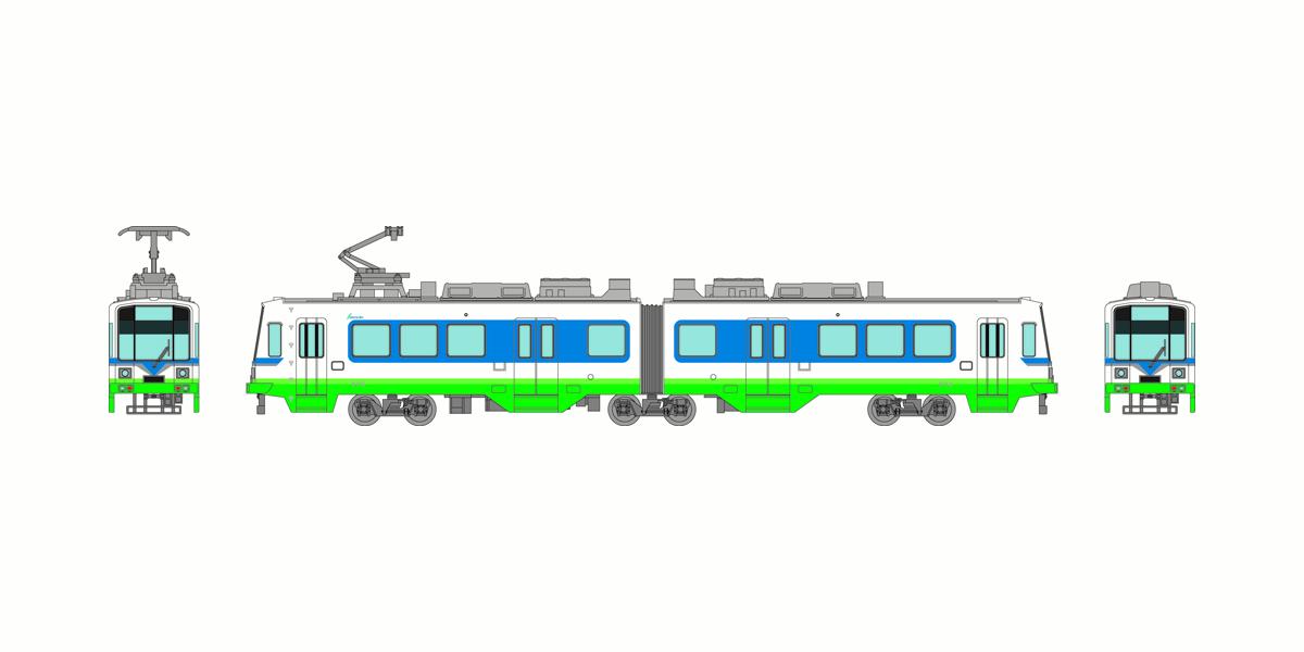 ジオコレ 鉄道コレクション 福井鉄道770形（774・775号車）A 【337263】 (鉄道模型 コレクション)画像