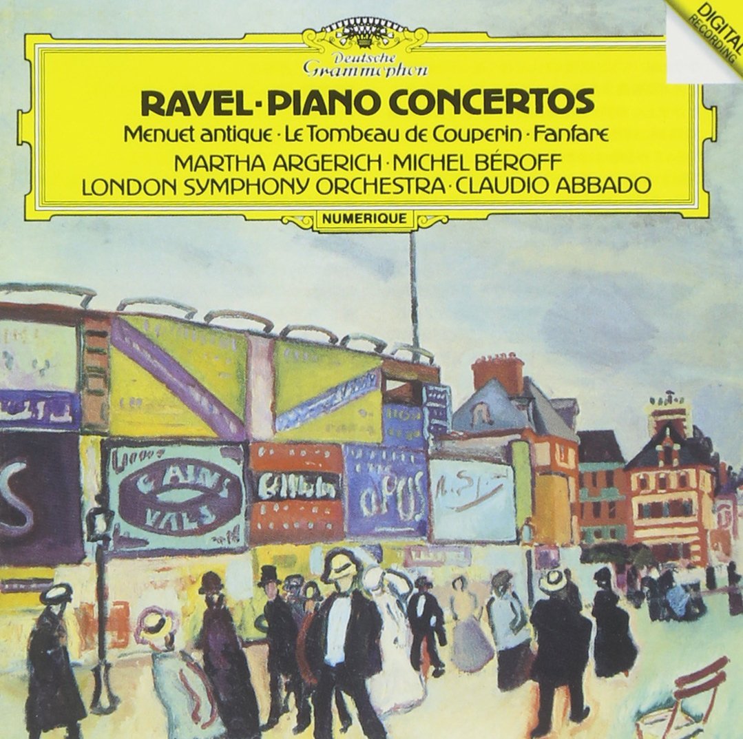 楽天ブックス: ラヴェル:ピアノ協奏曲、左手のためのピアノ協奏曲、古風なメヌエット、クープランの墓 他 - マルタ・アルゲリッチ、ベロフ、アバド、LSO  - 4988005837271 : CD