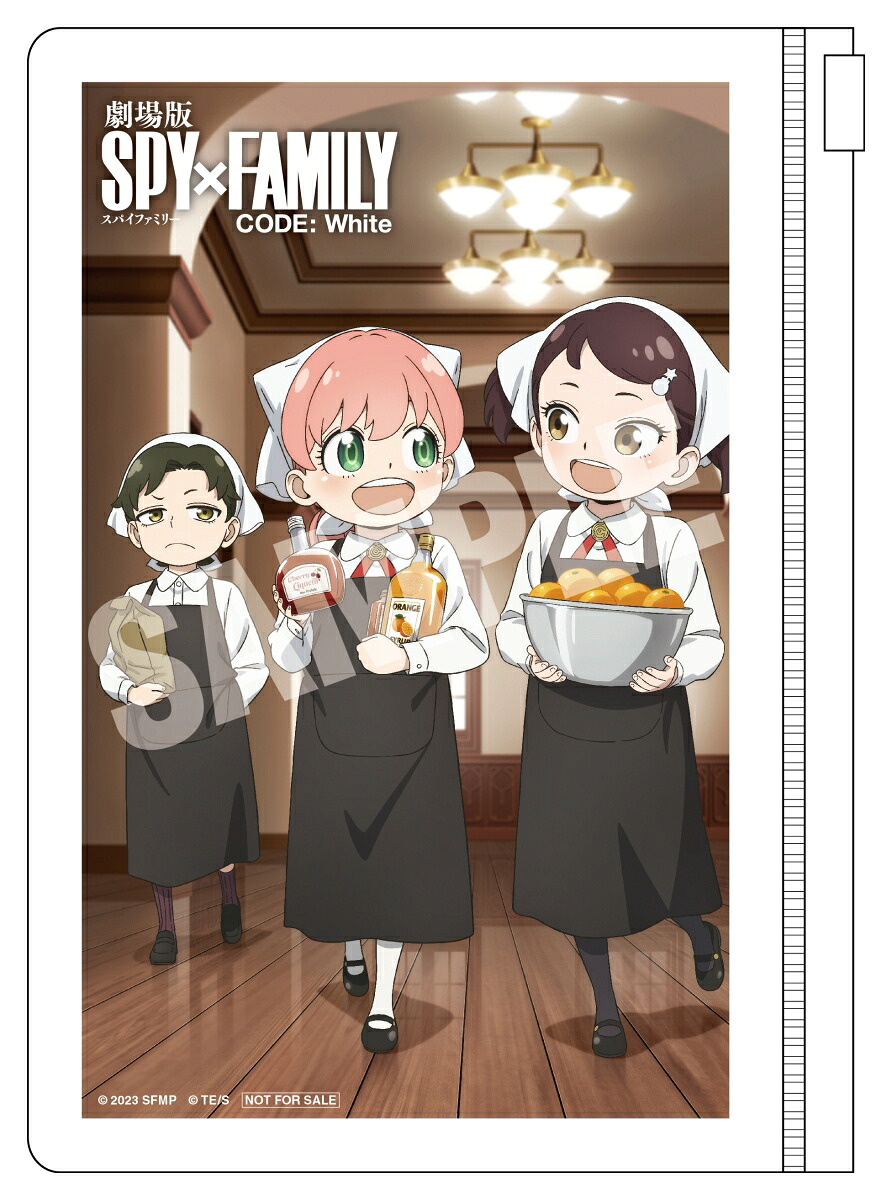 【楽天ブックス限定グッズ+先着特典】劇場版SPY×FAMILYCODE:WhiteDVD通常版(描き下ろしキャラファインフォリオA5サイズ+ホログラムシール)[遠藤達哉]