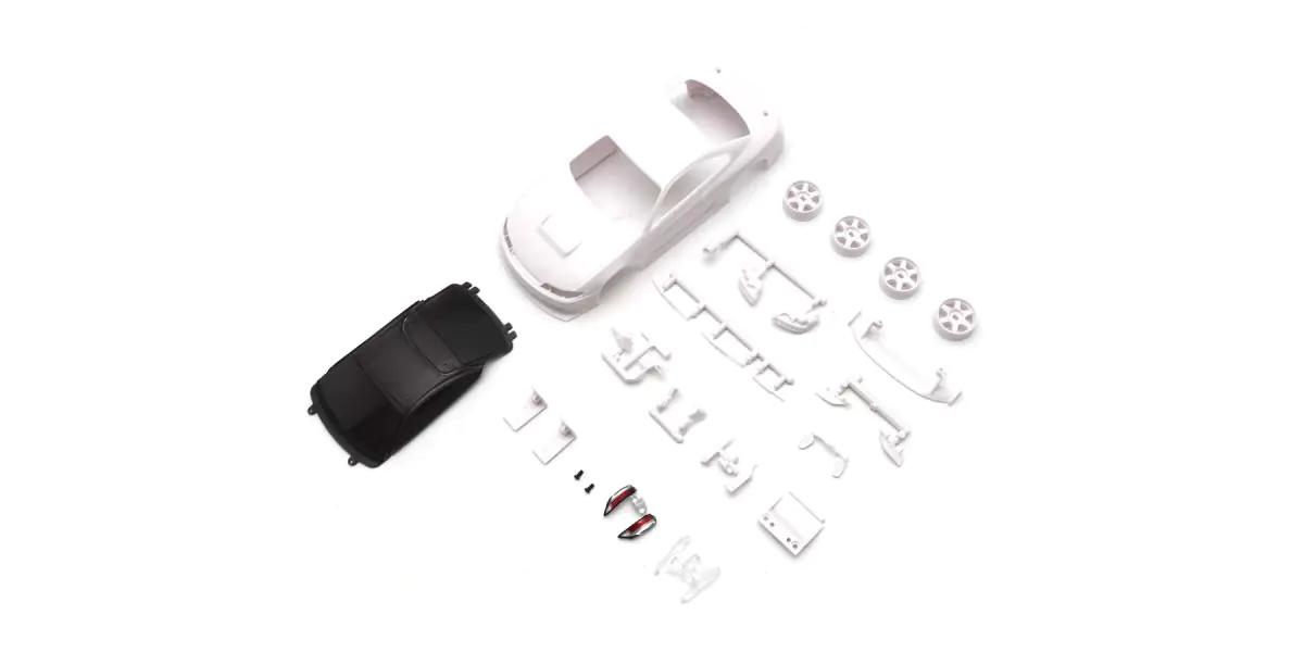 MINI-Z 日産シルビア S15 ホワイトボディセット(未塗装/ホイール) 【MZN229】 (ホビーラジコン)画像