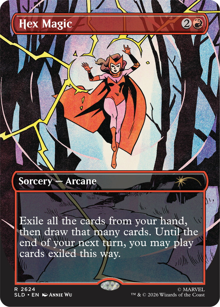 マジック：ザ・ギャザリングSecretLairChaosVault:HetMomentisDaarSecretLairxMarvel:SpinnerRackSpecials【クレジットカード決済限定】