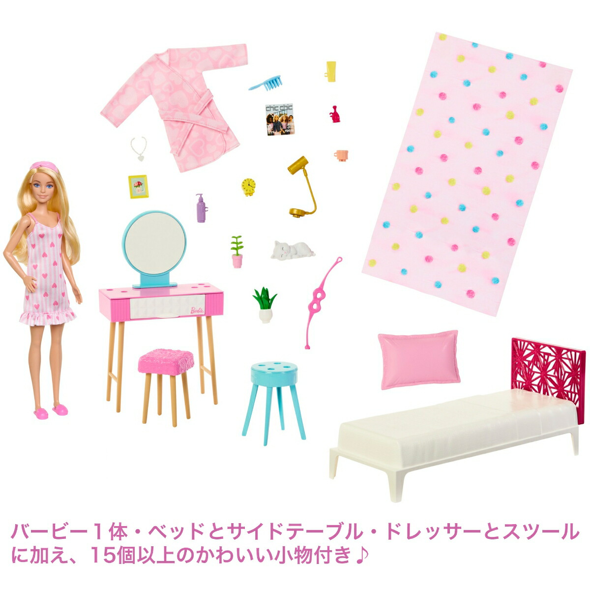 Сӡ(Barbie)Сӡ襤ԥ󥯤ʥ٥åɥ롼ࡿǲ֥Сӡפо졪夻ؤͷץ쥤åȡۡ3͏HPT55