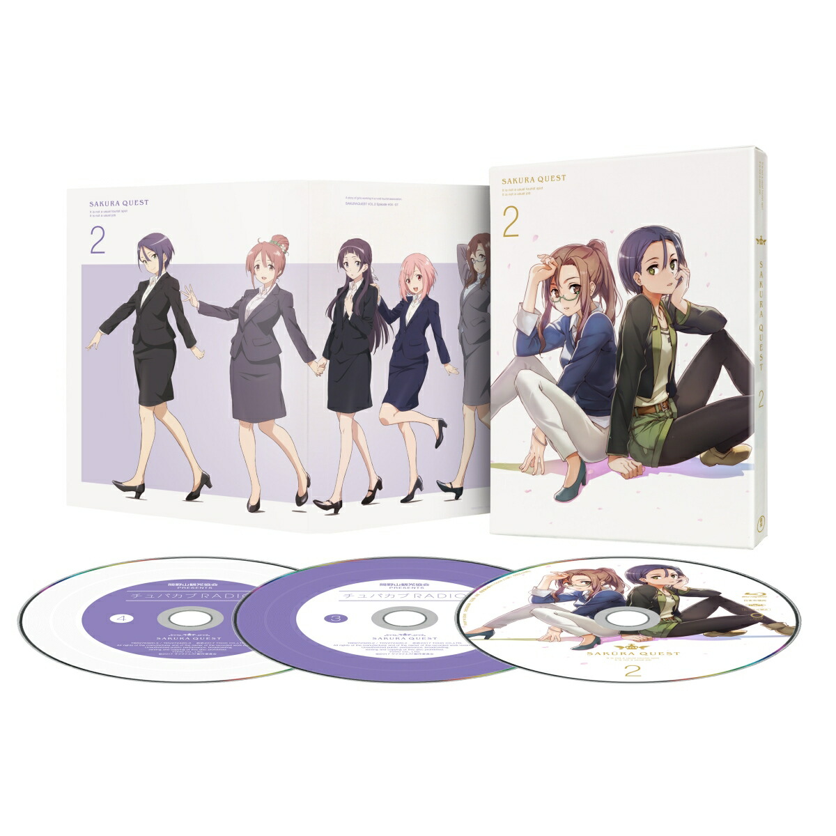 サクラクエスト Vol.2(初回生産限定版)【Blu-ray】画像