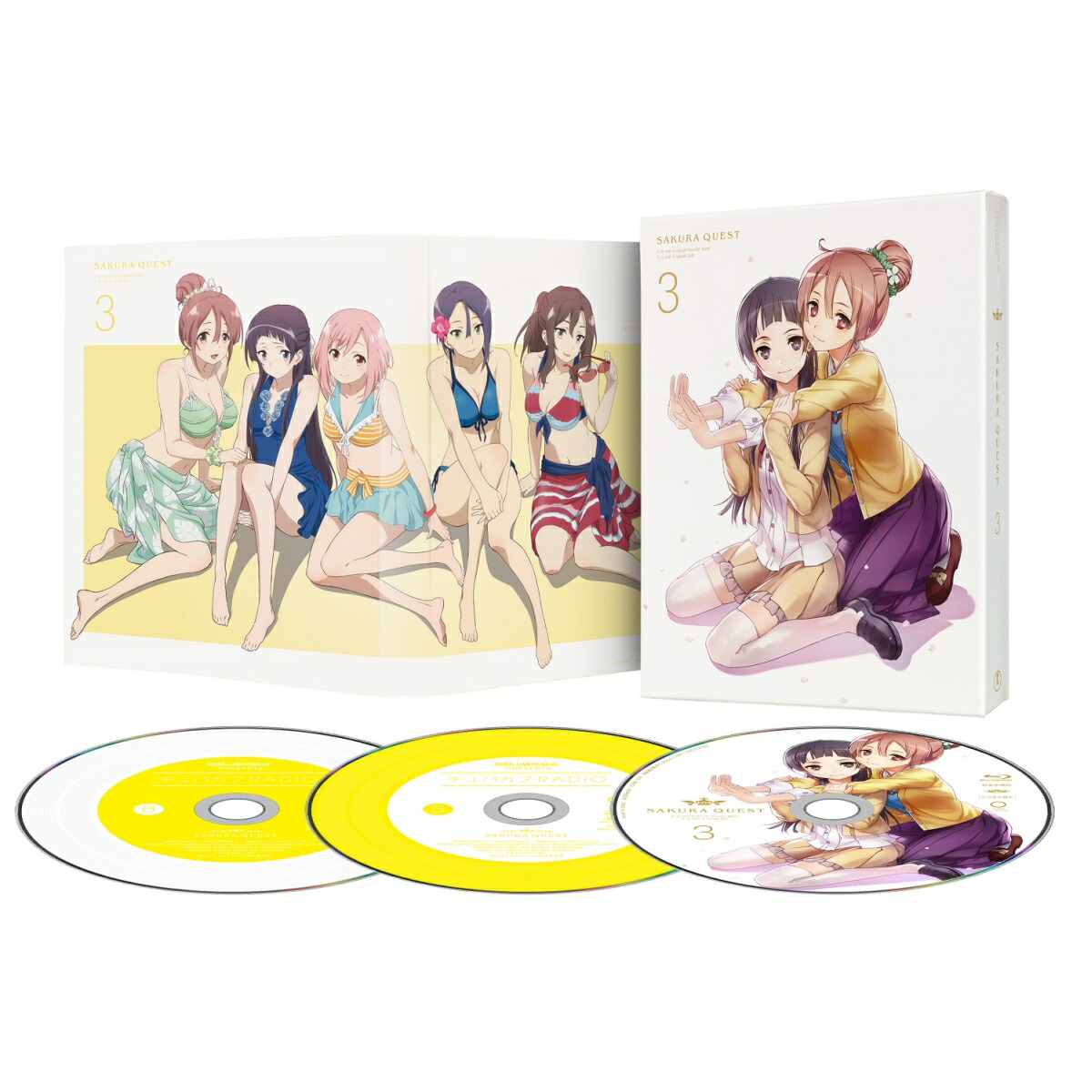 サクラクエスト Vol.3(初回生産限定版)【Blu-ray】画像