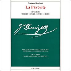 【輸入楽譜】ドニゼッティ, Gaetano: オペラ「ファヴォリータ」(伊語・仏語)/批判校訂版/Harris-warrick編画像