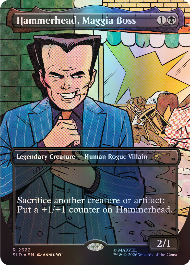 マジック：ザ・ギャザリングSecretLairChaosVault:HetMomentisDaarSecretLairxMarvel:SpinnerRackSpecialsFoil【クレジットカード決済限定】