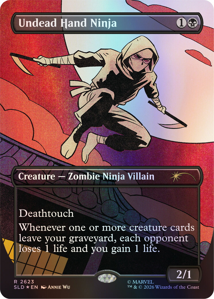 マジック：ザ・ギャザリングSecretLairChaosVault:HetMomentisDaarSecretLairxMarvel:SpinnerRackSpecialsFoil【クレジットカード決済限定】