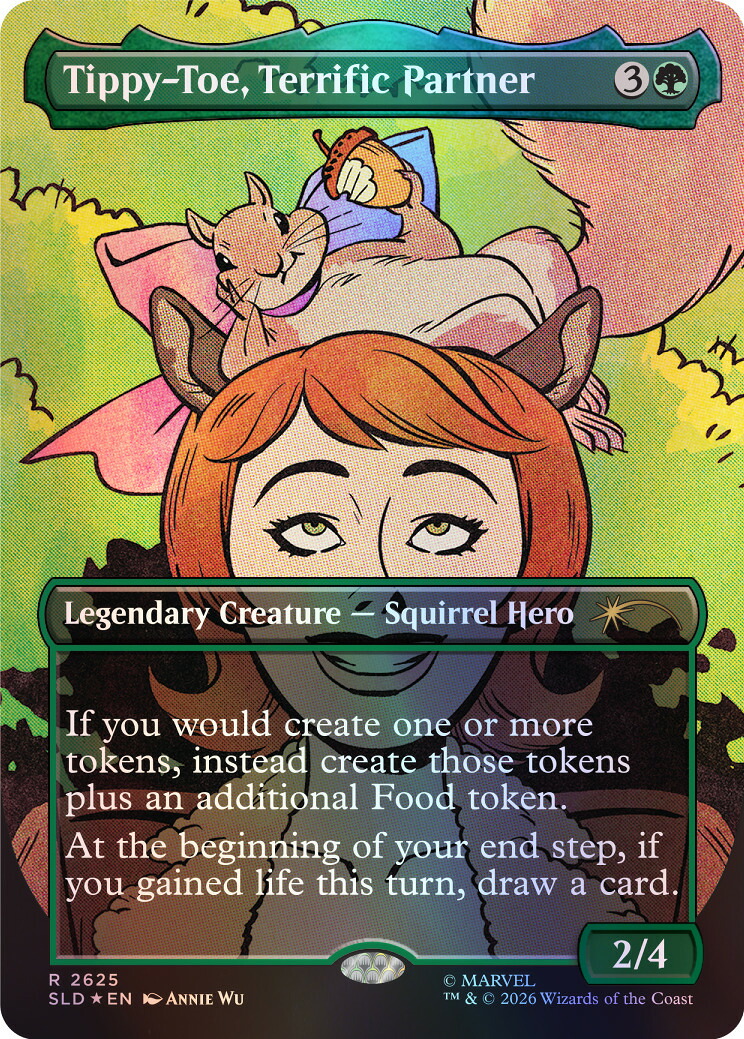 マジック：ザ・ギャザリングSecretLairChaosVault:HetMomentisDaarSecretLairxMarvel:SpinnerRackSpecialsFoil【クレジットカード決済限定】