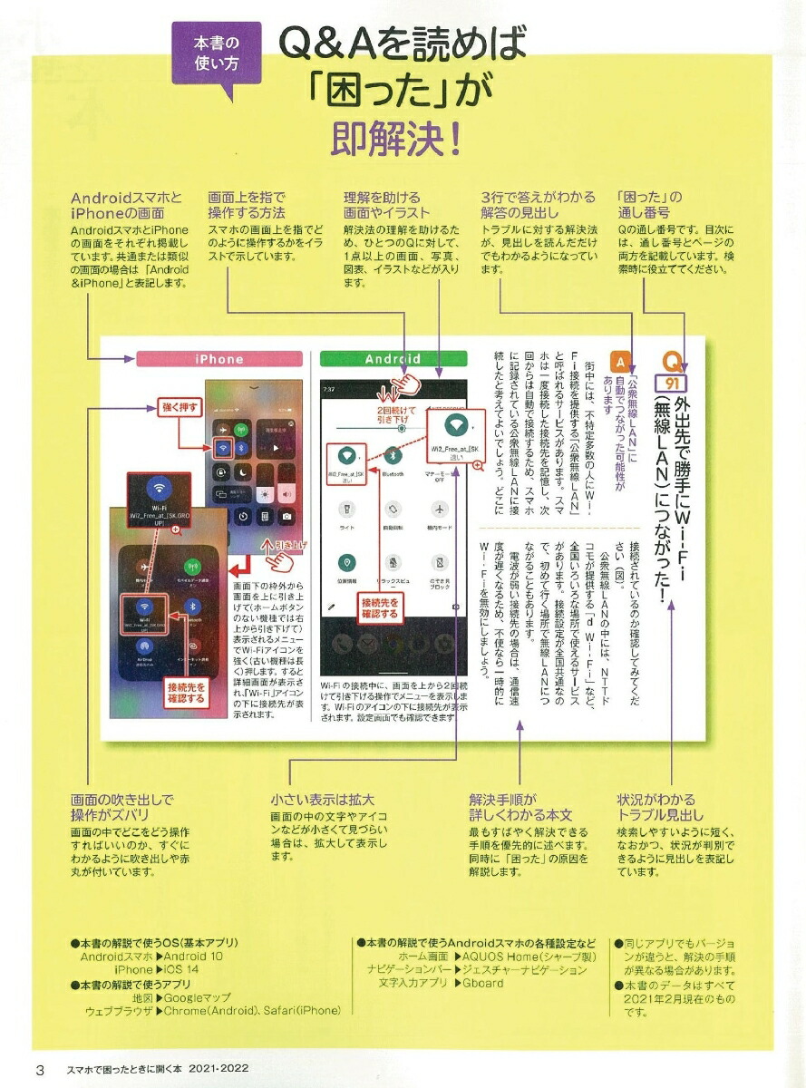 楽天ブックス スマホで困ったときに開く本 2021 2022 Paso編集部 9784022727367 本