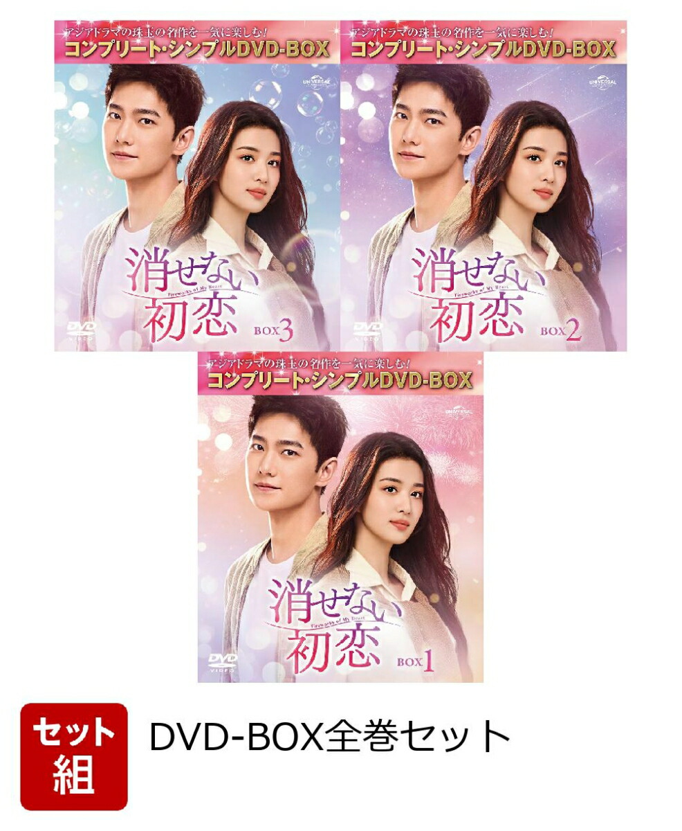 【セット組】消せない初恋 BOX全巻セット ＜コンプリート・シンプルDVD-BOXシリーズ＞【期間限定生産】画像