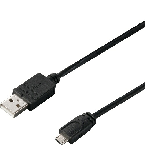 PS4用USB2.0コントローラー充電ケーブル4mブラック