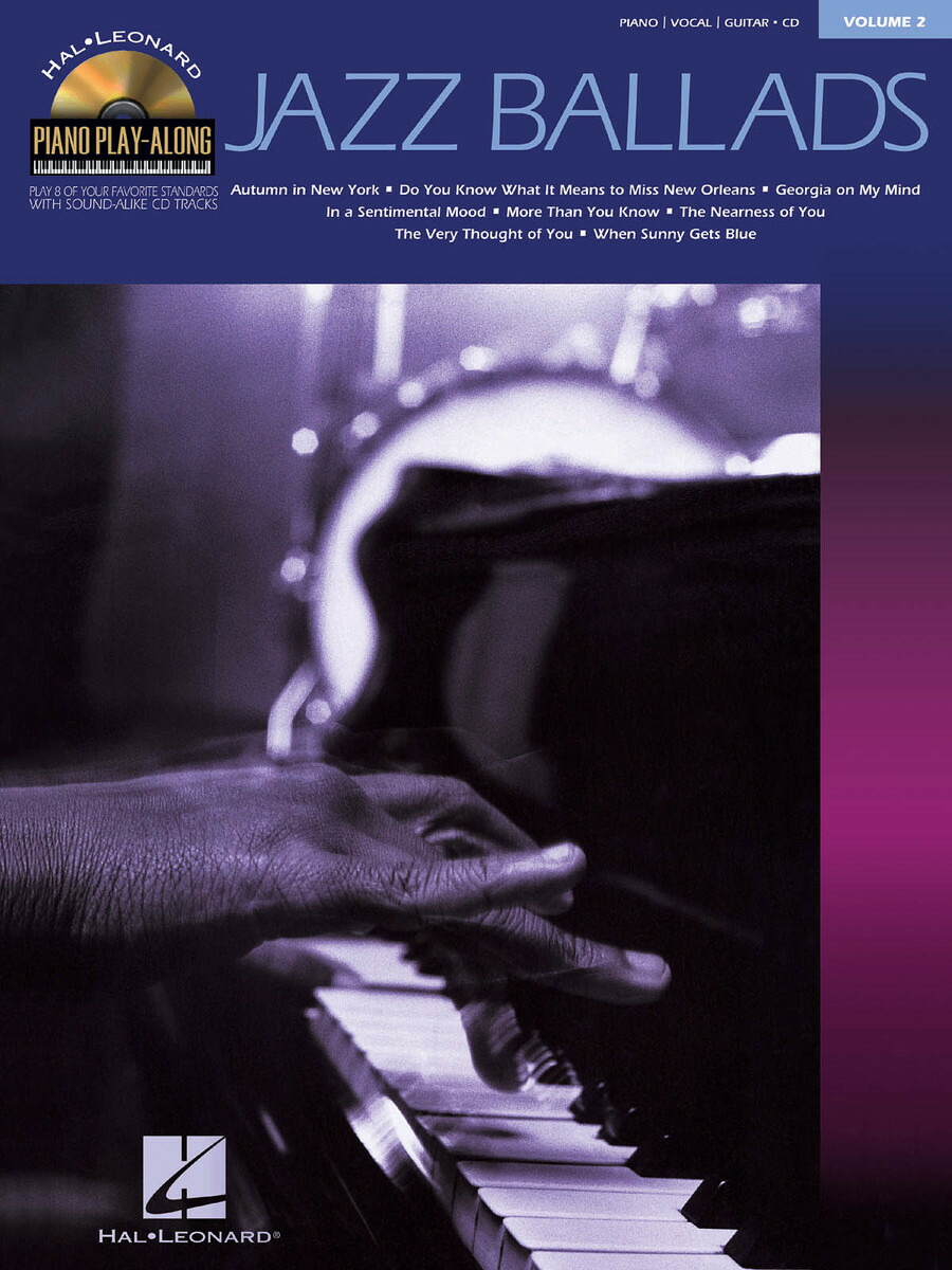 Jazz ballads: piano, vocal, guitar