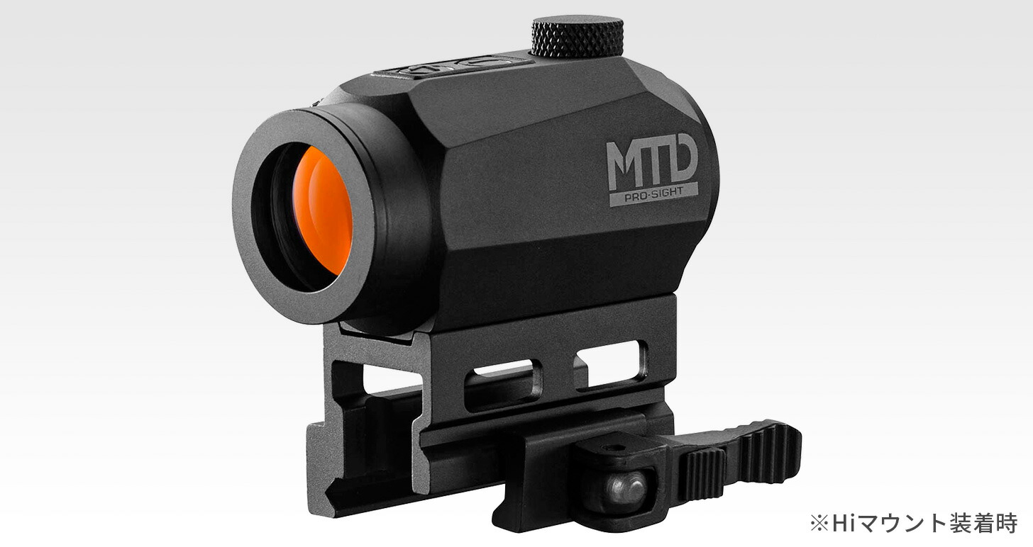 楽天市場】MTD タクティカルドットサイト 8段階調光 20mmレイル