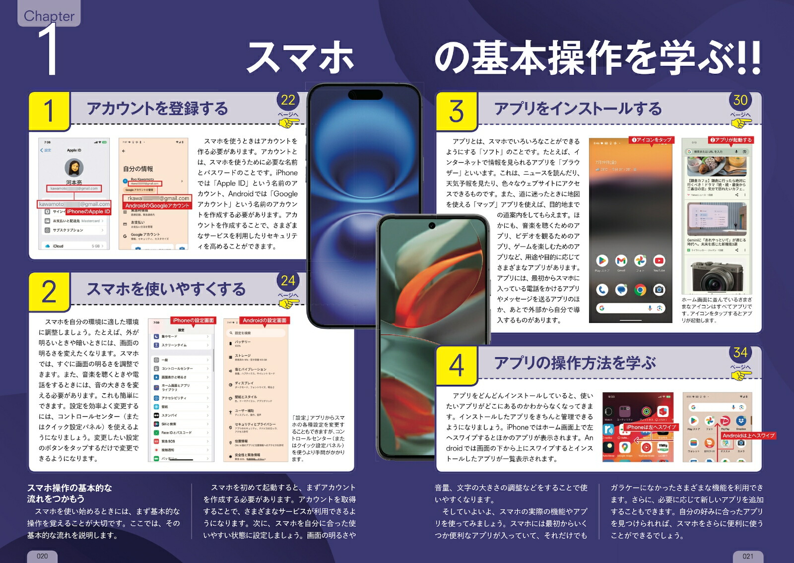 超初心者のためのスマホ・LINEかんたんマスターブックシニアに方にもおすすめ！2025年・最新版！[河本亮]