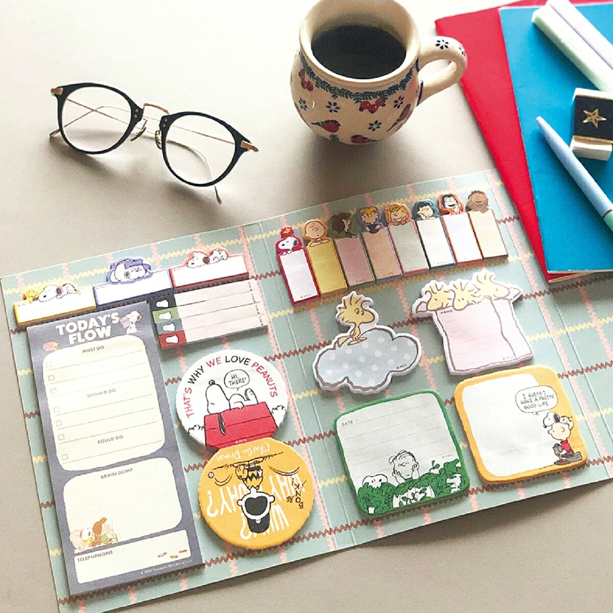SNOOPY超ボリューム!ふせんセットBOOK