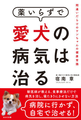 薬いらずで愛犬の病気は治る間違いだらけのワンちゃんの健康常識[宿南章]