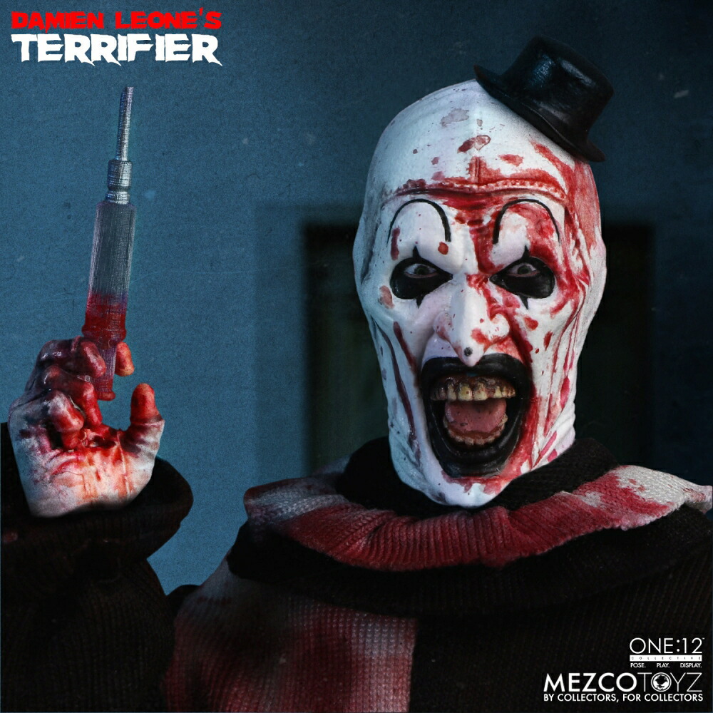 ブックス: ワン12コレクティブ 『Terrifier テリファー』 アート・ザ・クラウン 1/12 アクションフィギュア DXエディション - 玩具 - 4580714147506 : ゲーム