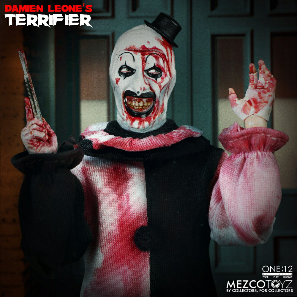 ブックス: ワン12コレクティブ 『Terrifier テリファー』 アート・ザ・クラウン 1/12 アクションフィギュア DXエディション - 玩具 - 4580714147506 : ゲーム