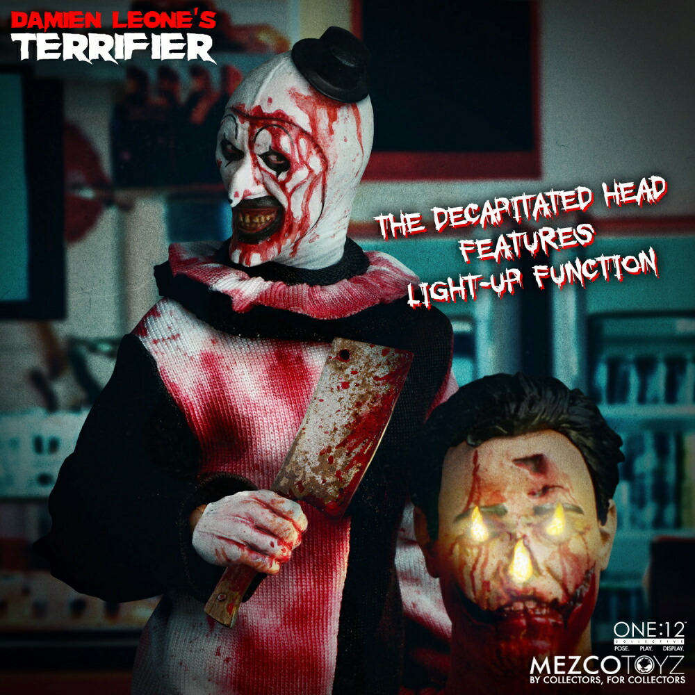 ブックス: ワン12コレクティブ 『Terrifier テリファー』 アート・ザ・クラウン 1/12 アクションフィギュア DXエディション - 玩具 - 4580714147506 : ゲーム