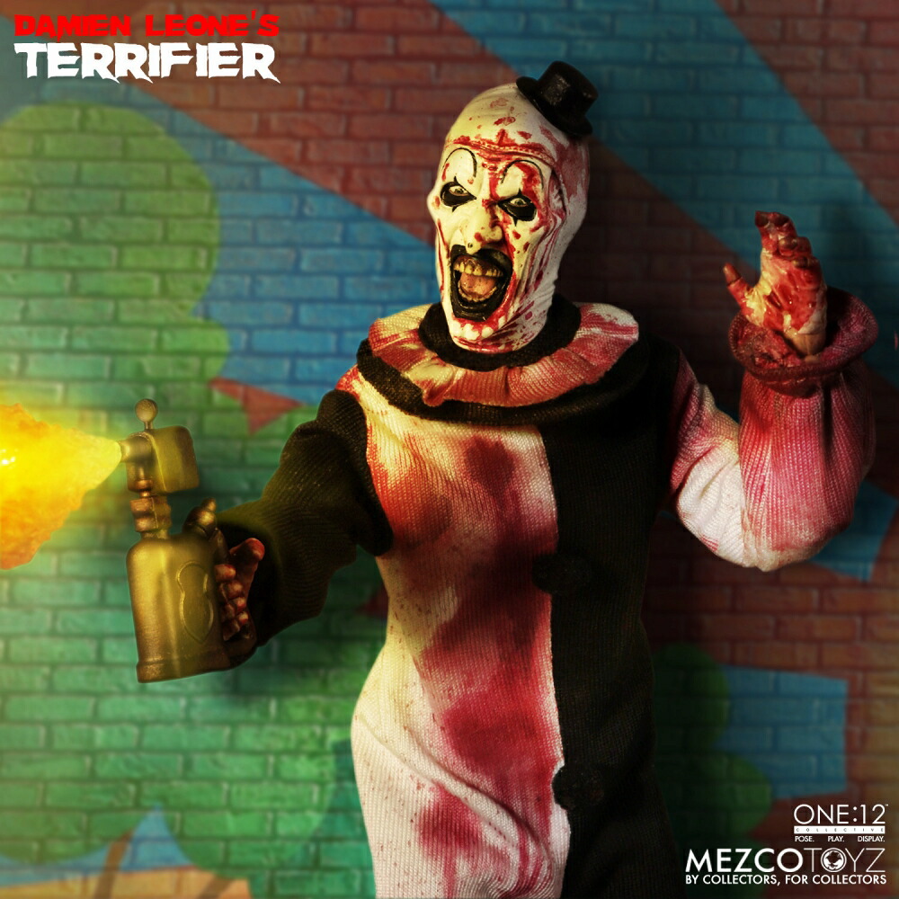 ブックス: ワン12コレクティブ 『Terrifier テリファー』 アート・ザ・クラウン 1/12 アクションフィギュア DXエディション - 玩具 - 4580714147506 : ゲーム