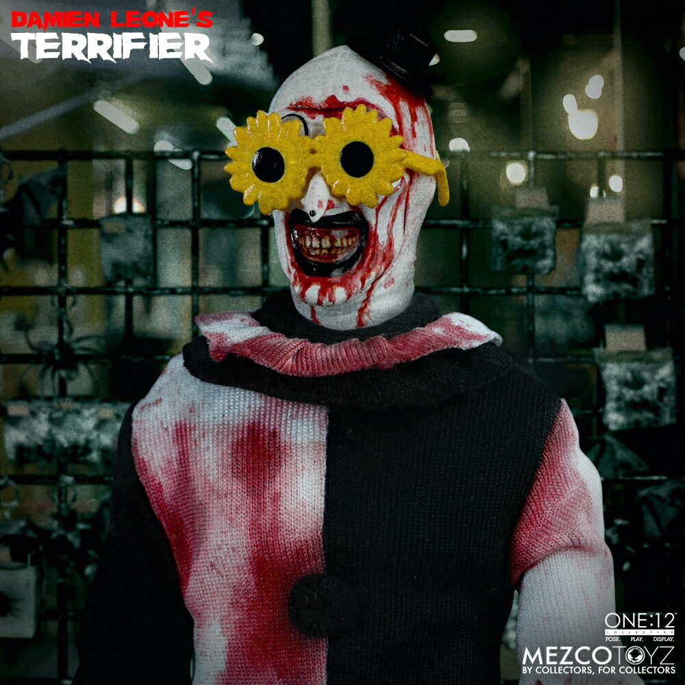 ブックス: ワン12コレクティブ 『Terrifier テリファー』 アート・ザ・クラウン 1/12 アクションフィギュア DXエディション - 玩具 - 4580714147506 : ゲーム