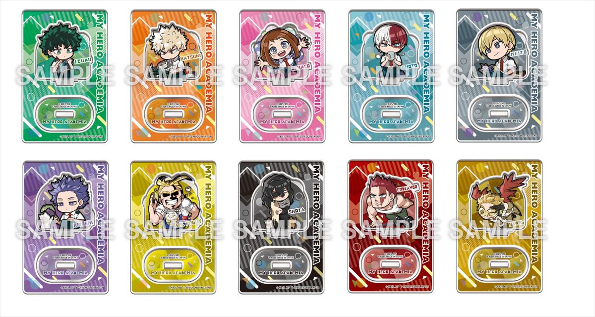 僕のヒーローアカデミア でふぉめ 日常トレーディングアクリルスタンド画像