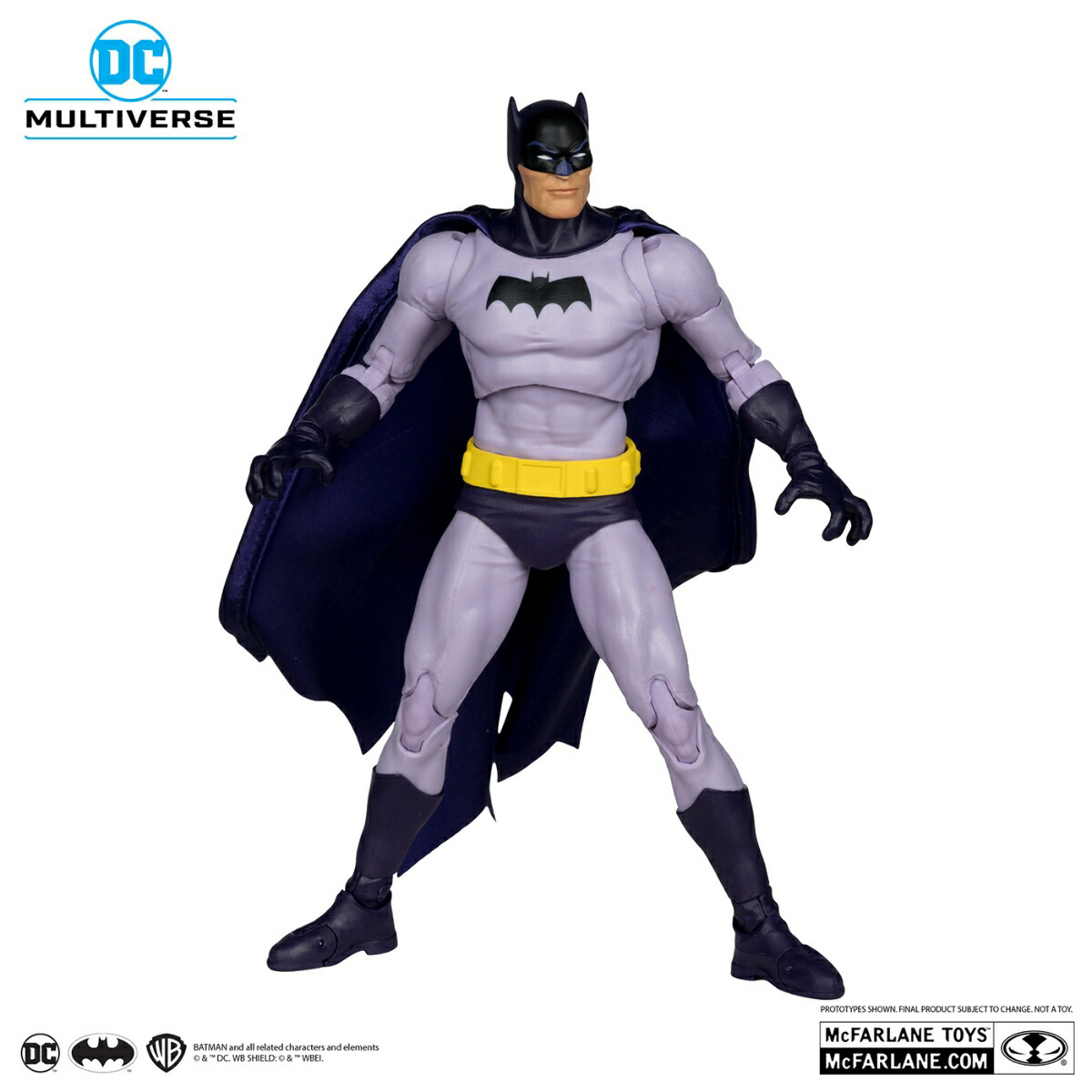 『DCコミックス』 【DCマルチバース】 7インチ・アクションフィギュア #327 バットマン（パープル・スーツ／レッド・プラチナム・エディション）［コミック／Detective Comics #241］ (フィギュア)画像