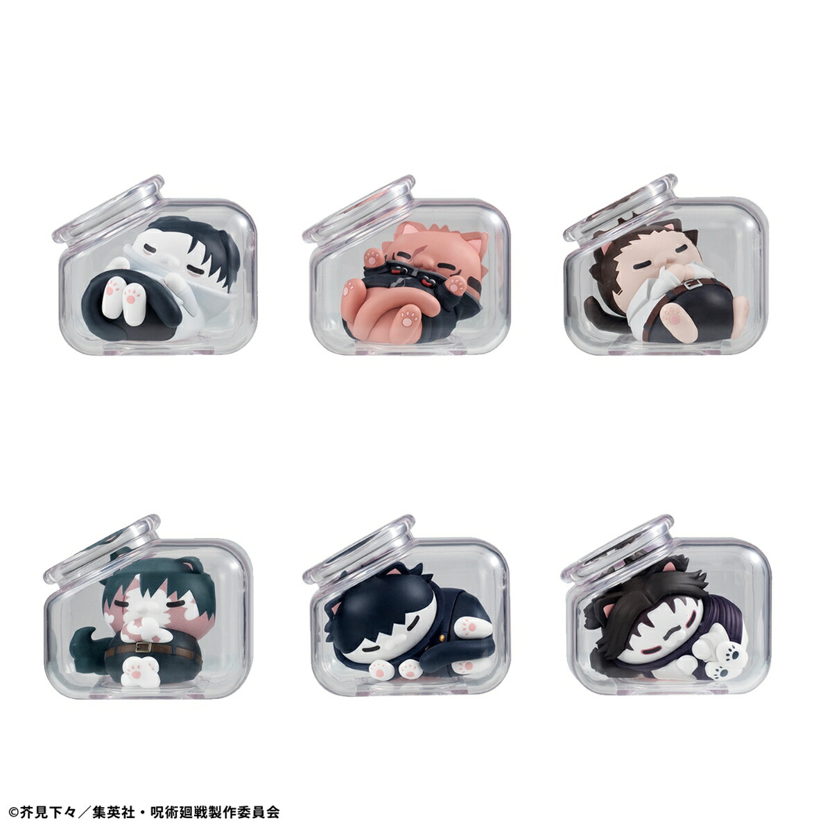 MEGA CAT PROJECT 『呪術廻戦』 おやすみ呪術ニャンコ (BOX) (彩色済みフィギュア)画像