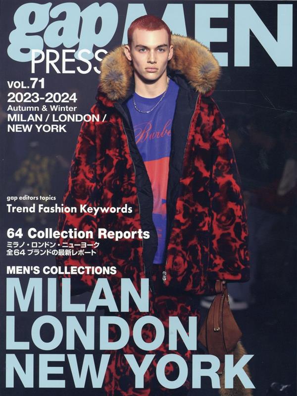 2023-24 A/W gap press MEN vol.71 (MILAN / LONDON / NEW YORK)（71）画像