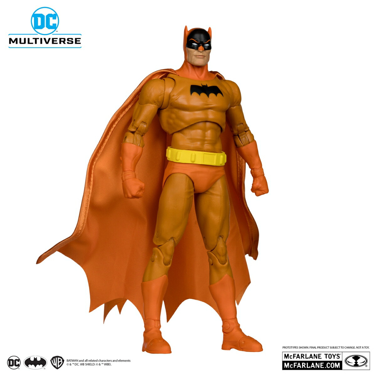『DCコミックス』 【DCマルチバース】 7インチ・アクションフィギュア #328 バットマン（オレンジ・スーツ／レッド・プラチナム・エディション）［コミック／Detective Comics #241］ (フィギュア)画像