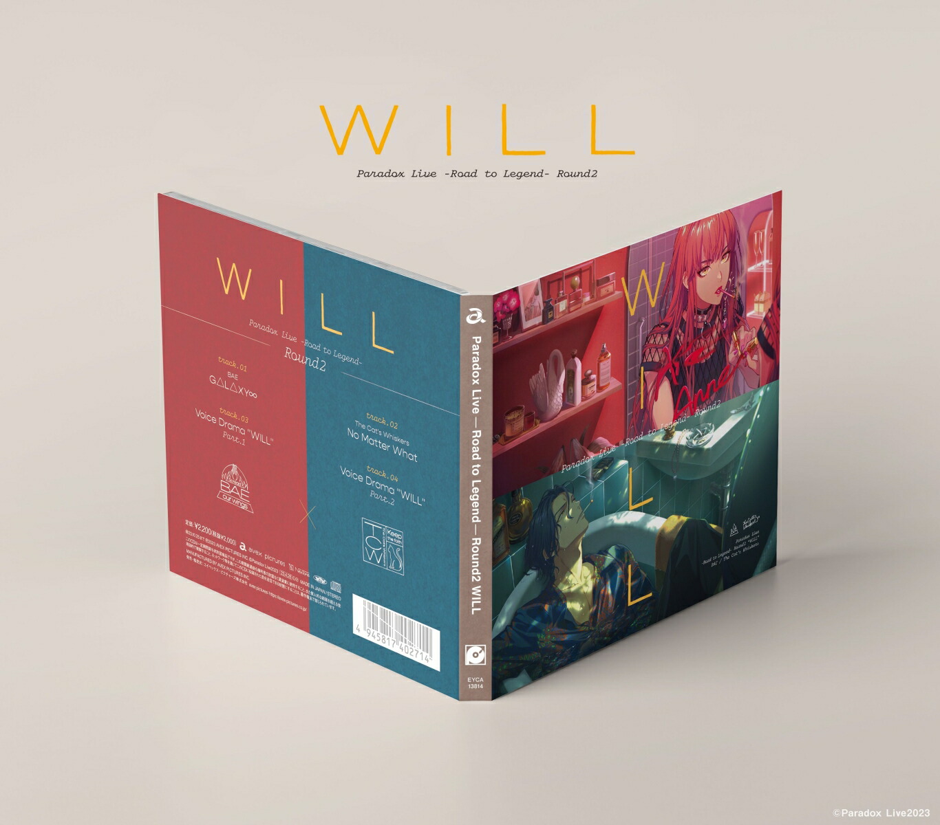 �ڳ�ŷ�֥å������������ѥå��ۡڳ�ŷ�֥å�������������ŵ��ParadoxLive-RoadtoLegend-Round2��WILL��(������륭���ۥ����(��2��/������1��))[(V.A.)]