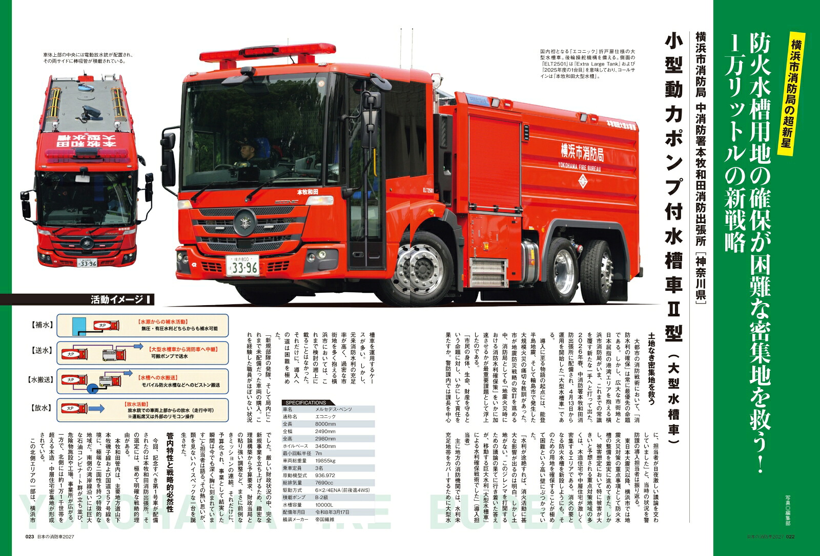 日本の消防車2027