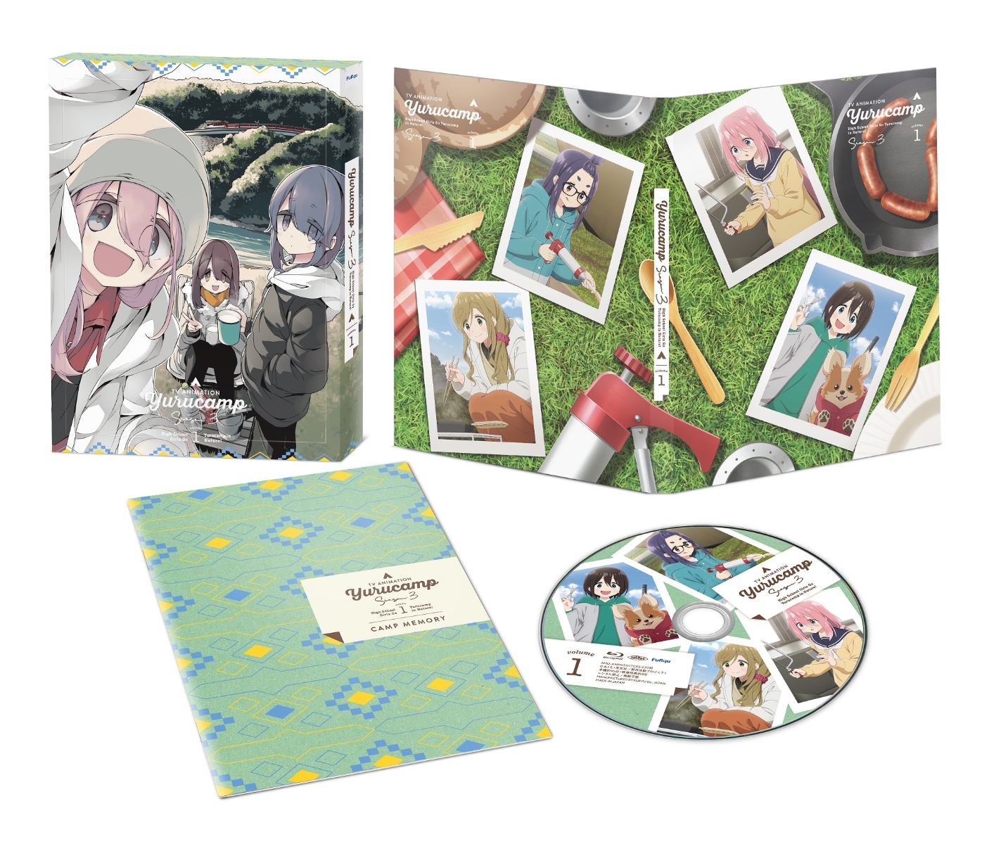 『ゆるキャン△ SEASON3』　第1巻【Blu-ray】画像