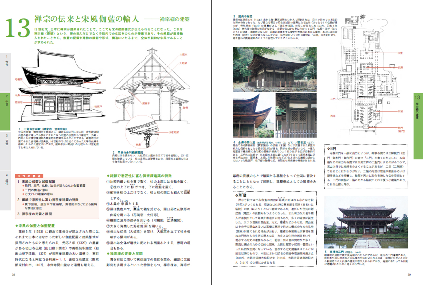 楽天ブックス カラー版 図説 日本建築の歴史 矢ヶ崎 善太郎 本