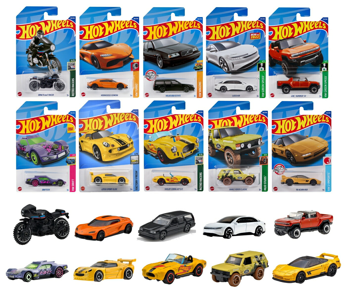 �ۥåȥ��������HotWheels�˥١����å�����N�������ȡڥߥ˥���36������BOX����ۡ�3��~��98HN-C4982