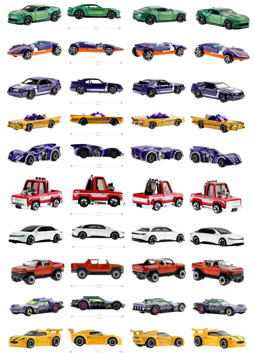 �ۥåȥ��������HotWheels�˥١����å�����N�������ȡڥߥ˥���36������BOX����ۡ�3��~��98HN-C4982