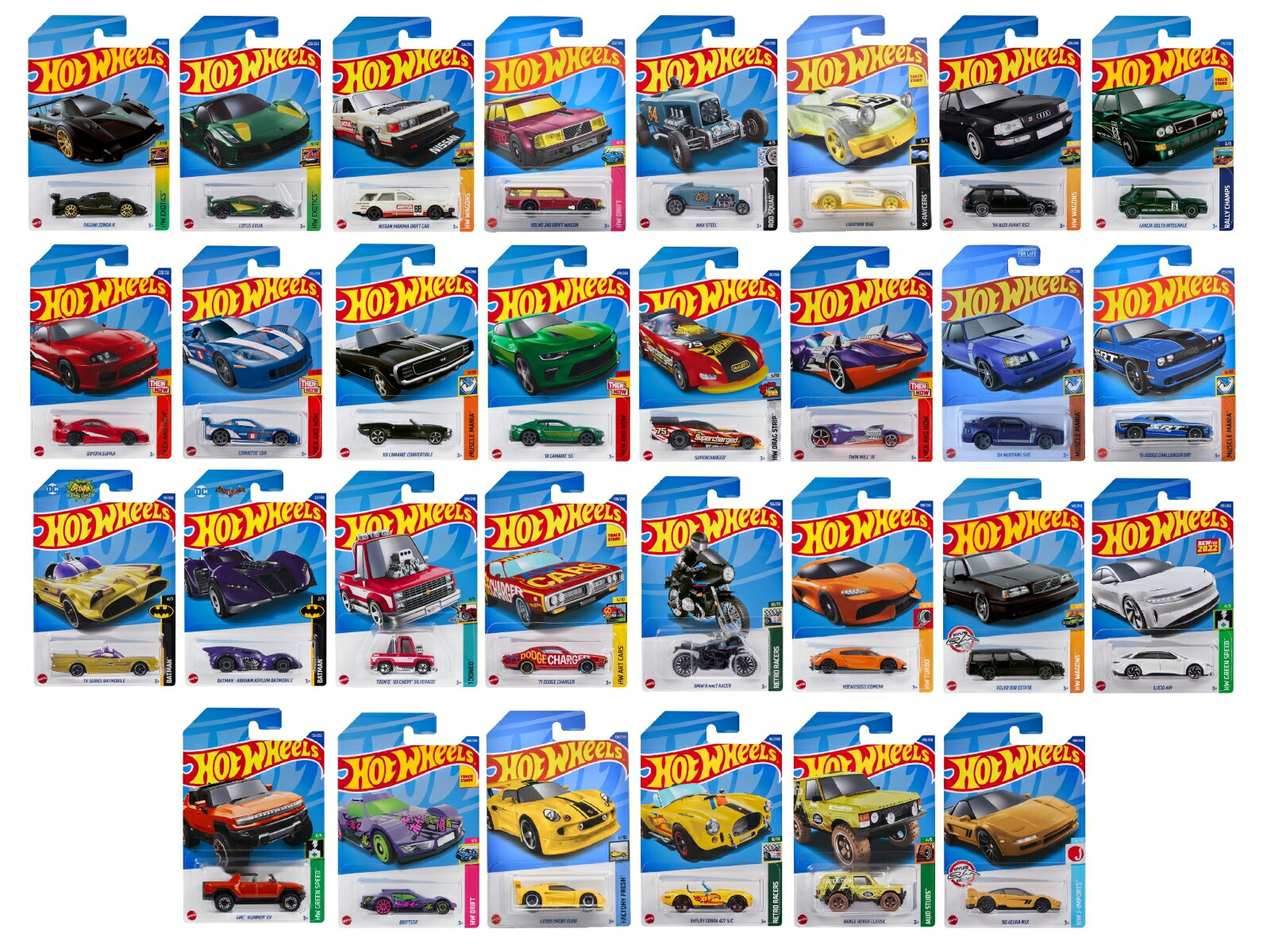 �ۥåȥ��������HotWheels�˥١����å�����N�������ȡڥߥ˥���36������BOX����ۡ�3��~��98HN-C4982