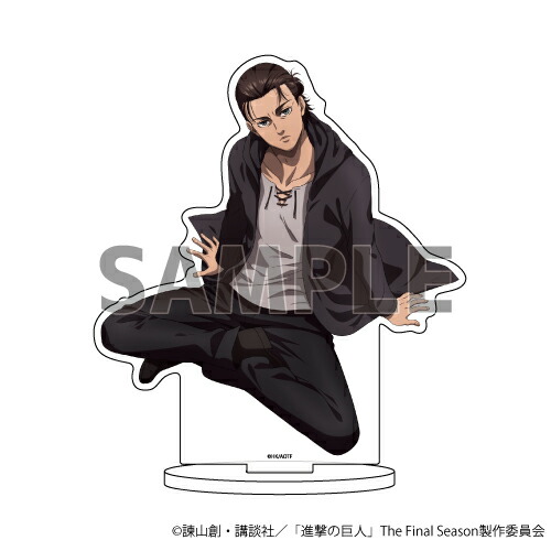 楽天ブックス グッズ キャラアクリルフィギュア 進撃の巨人 14 座りver エレン 描き下ろし 進撃の巨人 Dvd