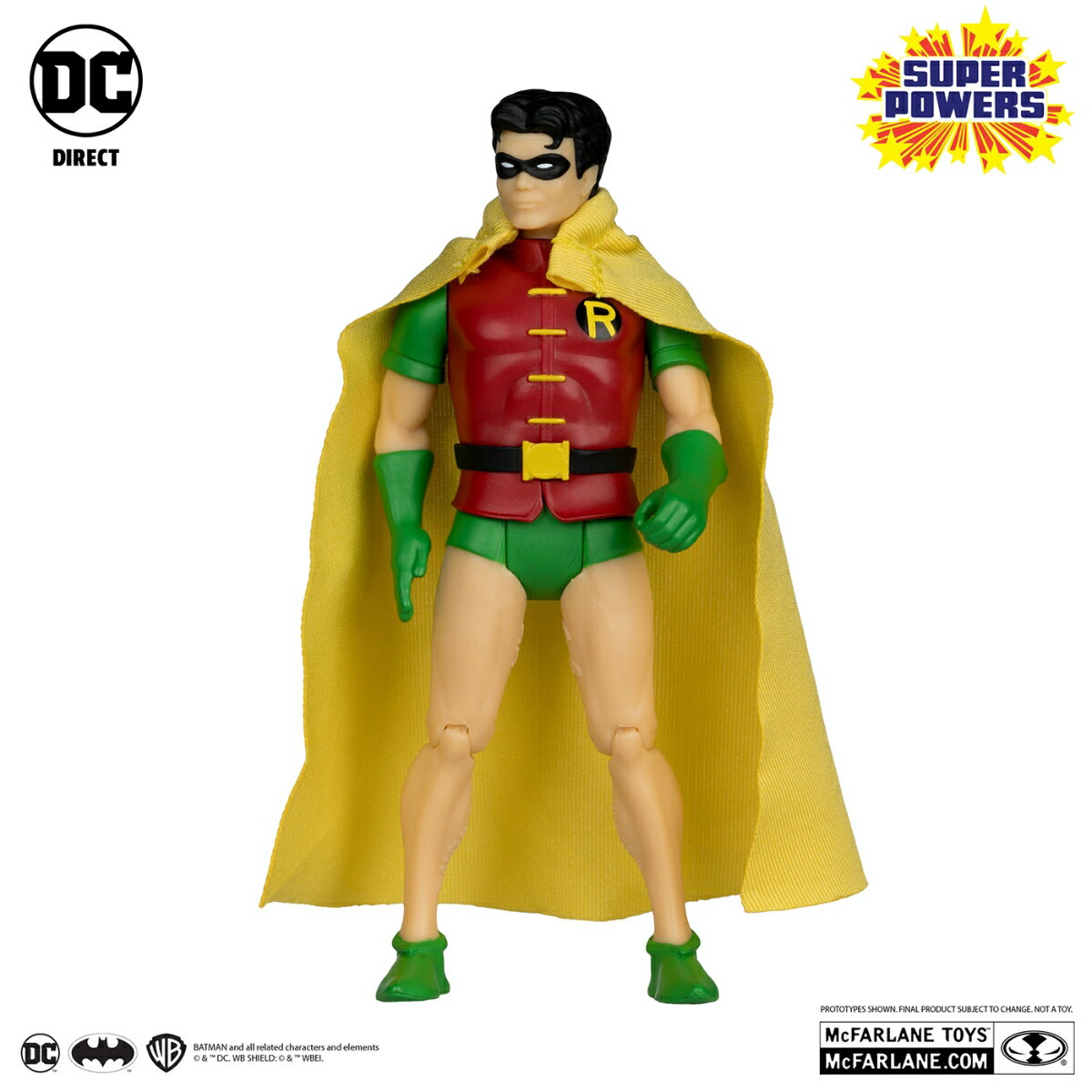 『DC』【DCダイレクト】「DCスーパーパワーズ」4インチ・アクションフィギュア #46 ロビン（ジェイソン・トッド）［コミック］ 【163】 (フィギュア)画像