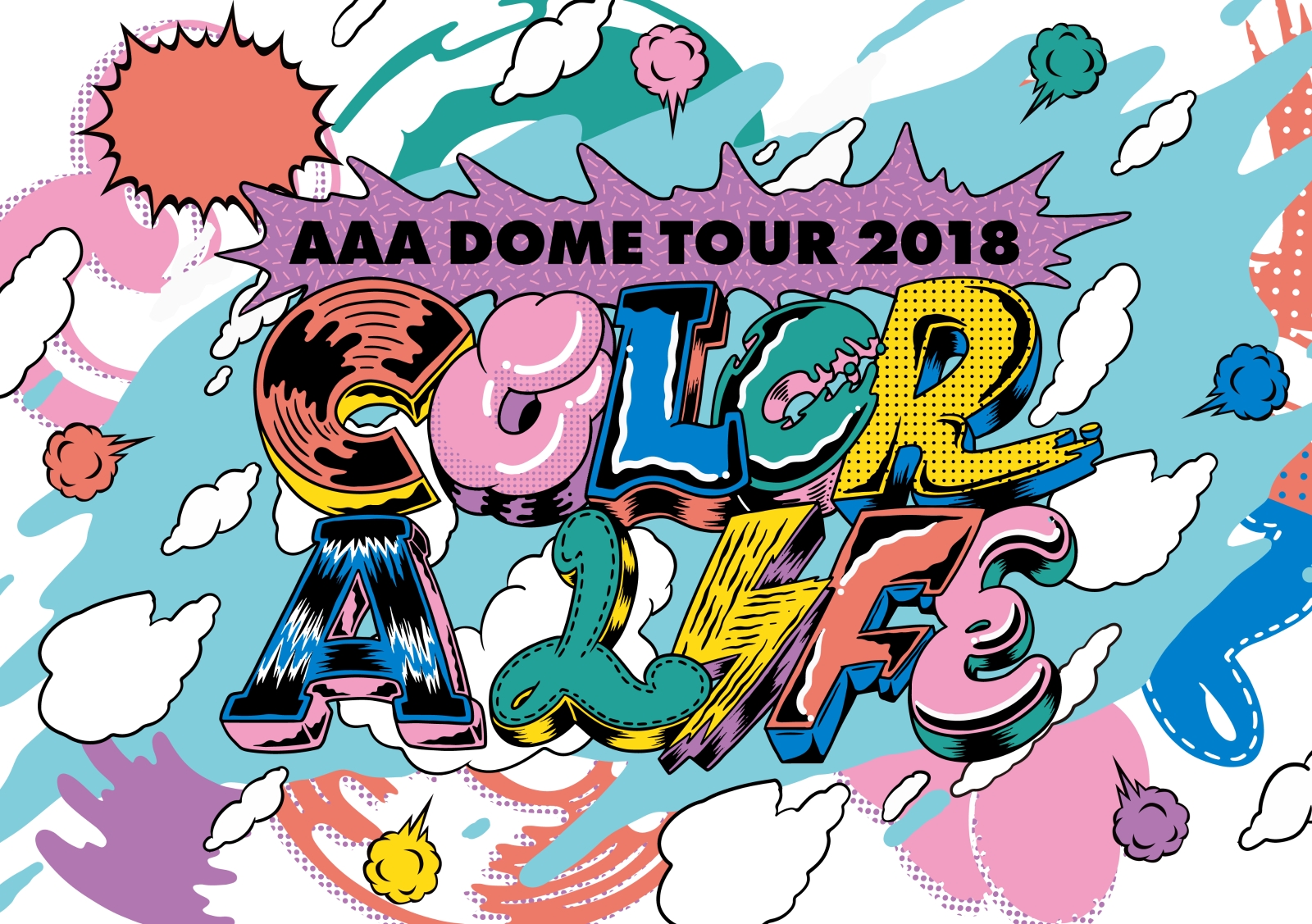 AAA DOME TOUR 2018 COLOR A LIFE(初回生産限定盤)(スマプラ対応)【Blu-ray】画像