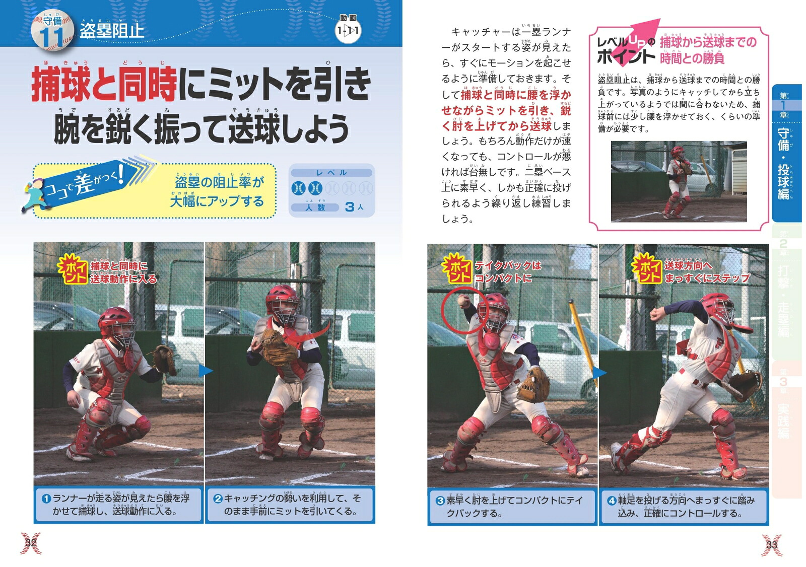 動画で差がつく!小学生の野球最強のポイント55[大前益視]