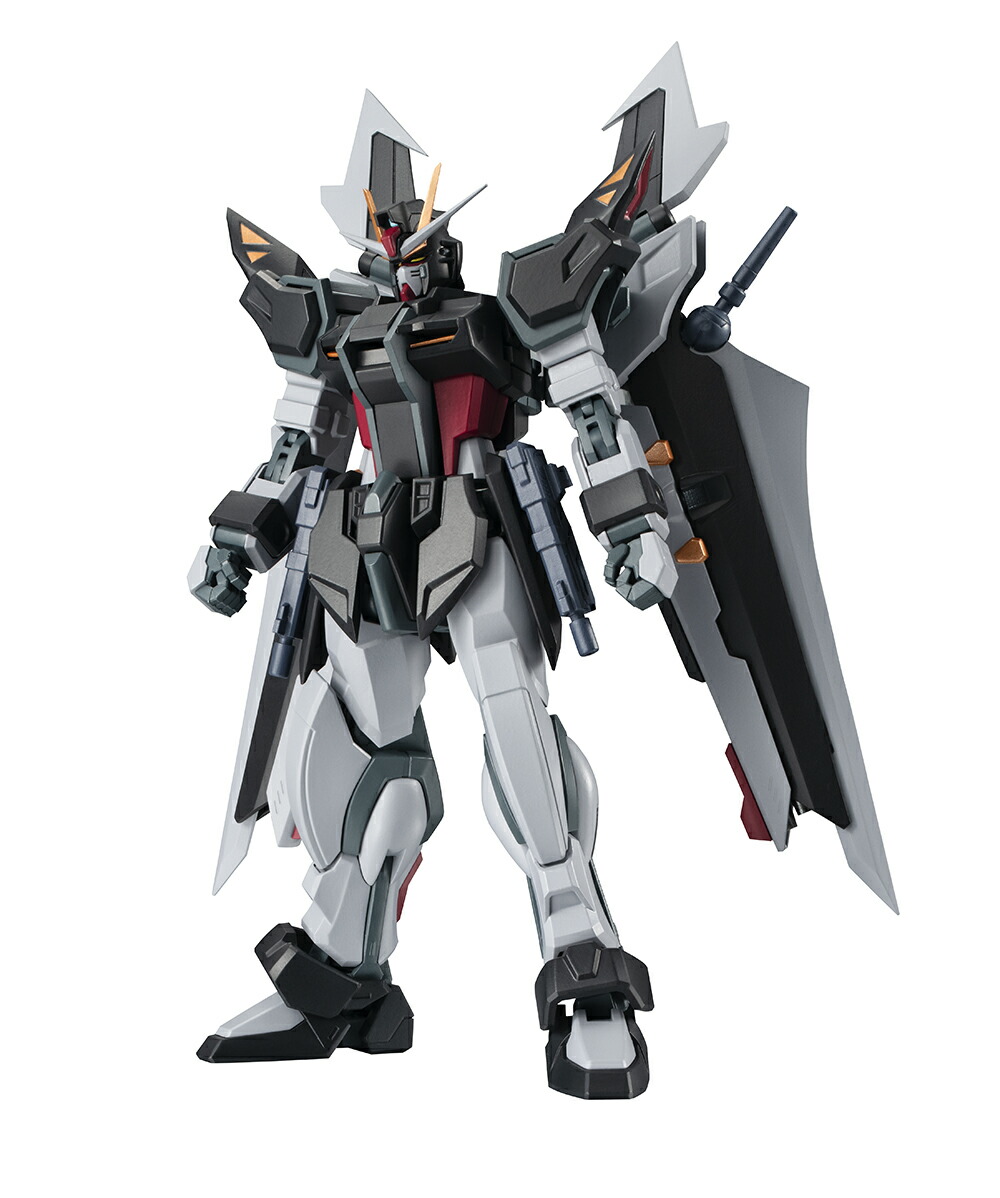 ROBOT魂 ＜SIDE MS＞ 『機動戦士ガンダムSEED C.E.73 -STARGAZER-』 GAT-X105E＋AQM/E-X09S ストライクノワールガンダム ver. A.N.I.M.E. (塗装済み可動フィギュア)画像