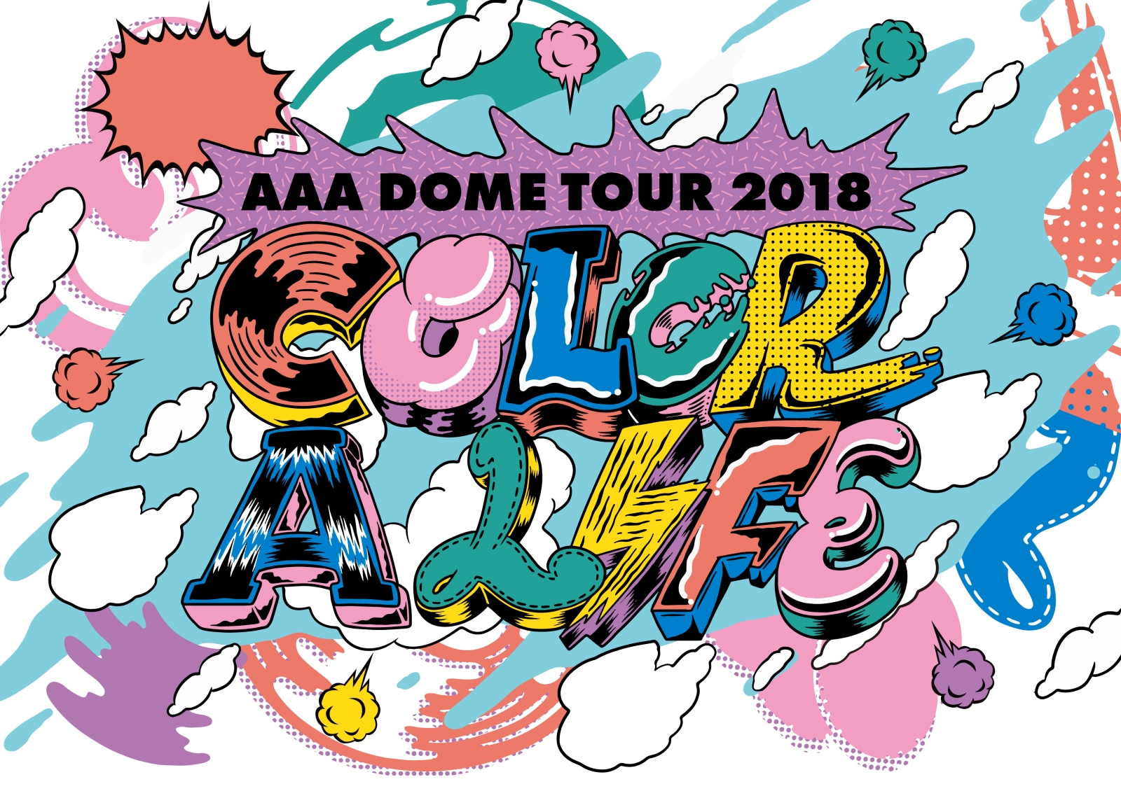 AAA DOME TOUR 2018 COLOR A LIFE(スマプラ対応)【Blu-ray】画像