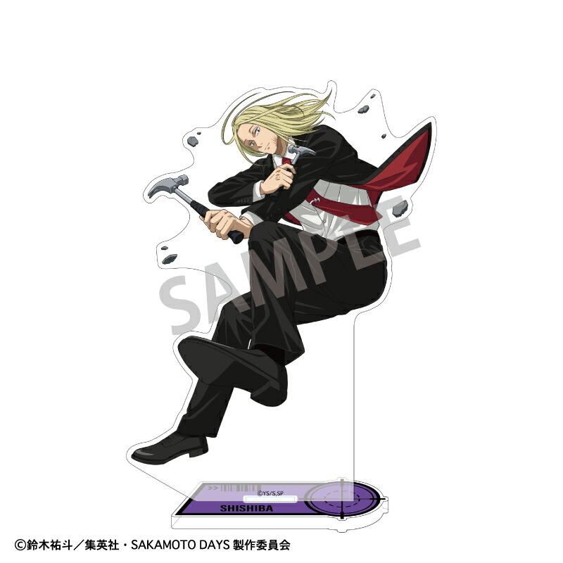 SAKAMOTO DAYS アクリルスタンド　神々廻／正装バトルアクション画像