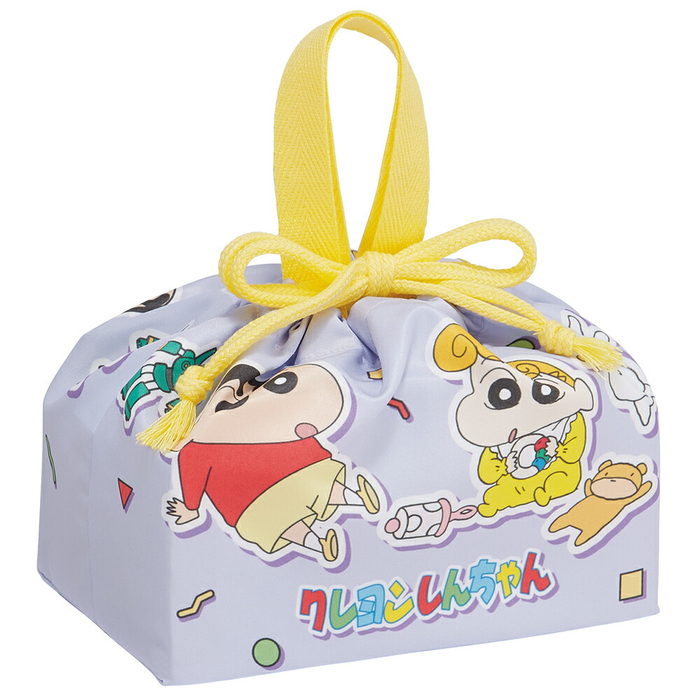 クレヨンしんちゃん 2026　お弁当袋 子供 ランチ巾着画像