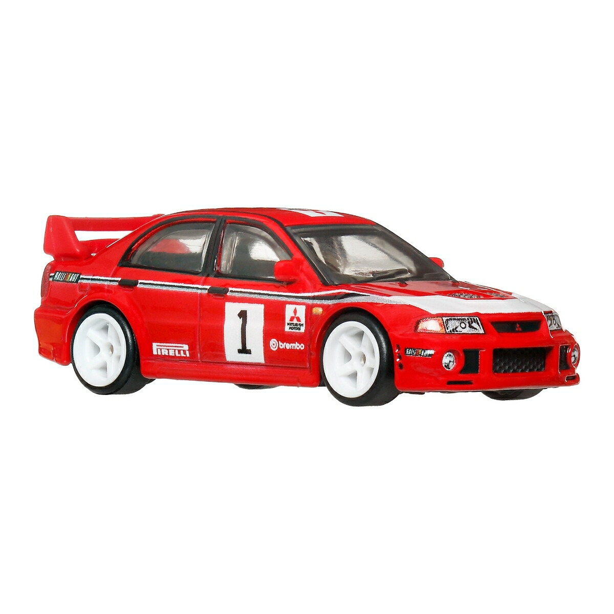 ホットウィール(HotWheels)カーカルチャースリルクライマーズ三菱ランサーエボリューションVI乗り物おもちゃミニカー3歳からレッドJKF19