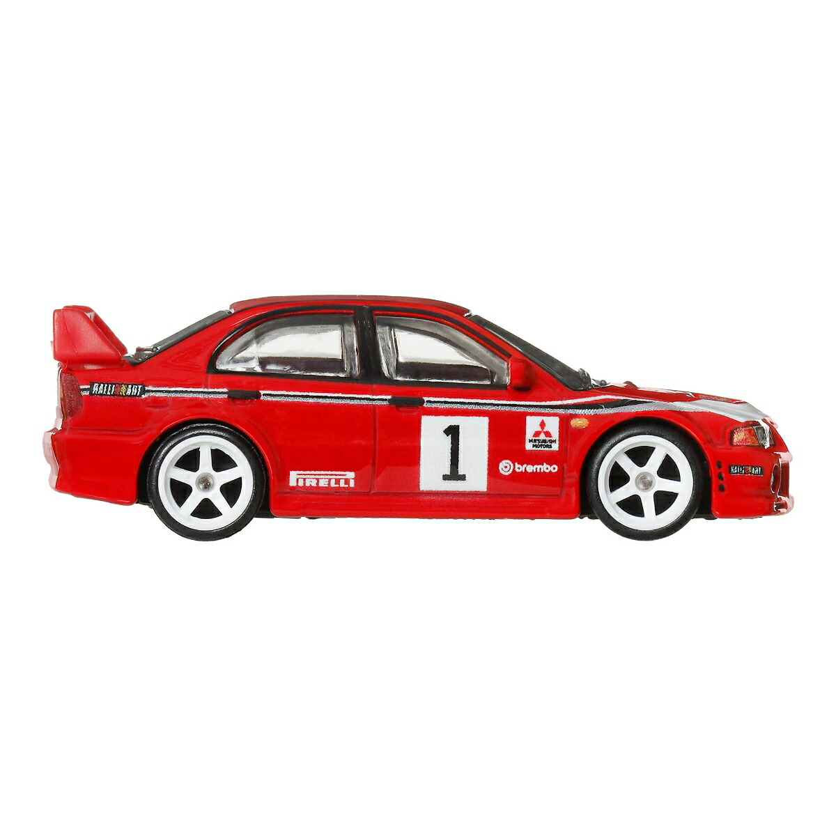 ホットウィール(HotWheels)カーカルチャースリルクライマーズ三菱ランサーエボリューションVI乗り物おもちゃミニカー3歳からレッドJKF19