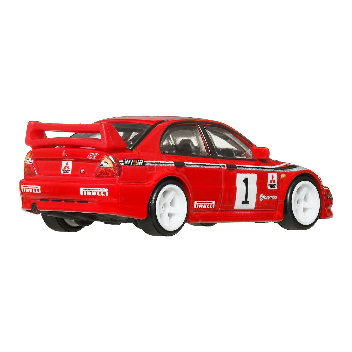 ホットウィール(HotWheels)カーカルチャースリルクライマーズ三菱ランサーエボリューションVI乗り物おもちゃミニカー3歳からレッドJKF19